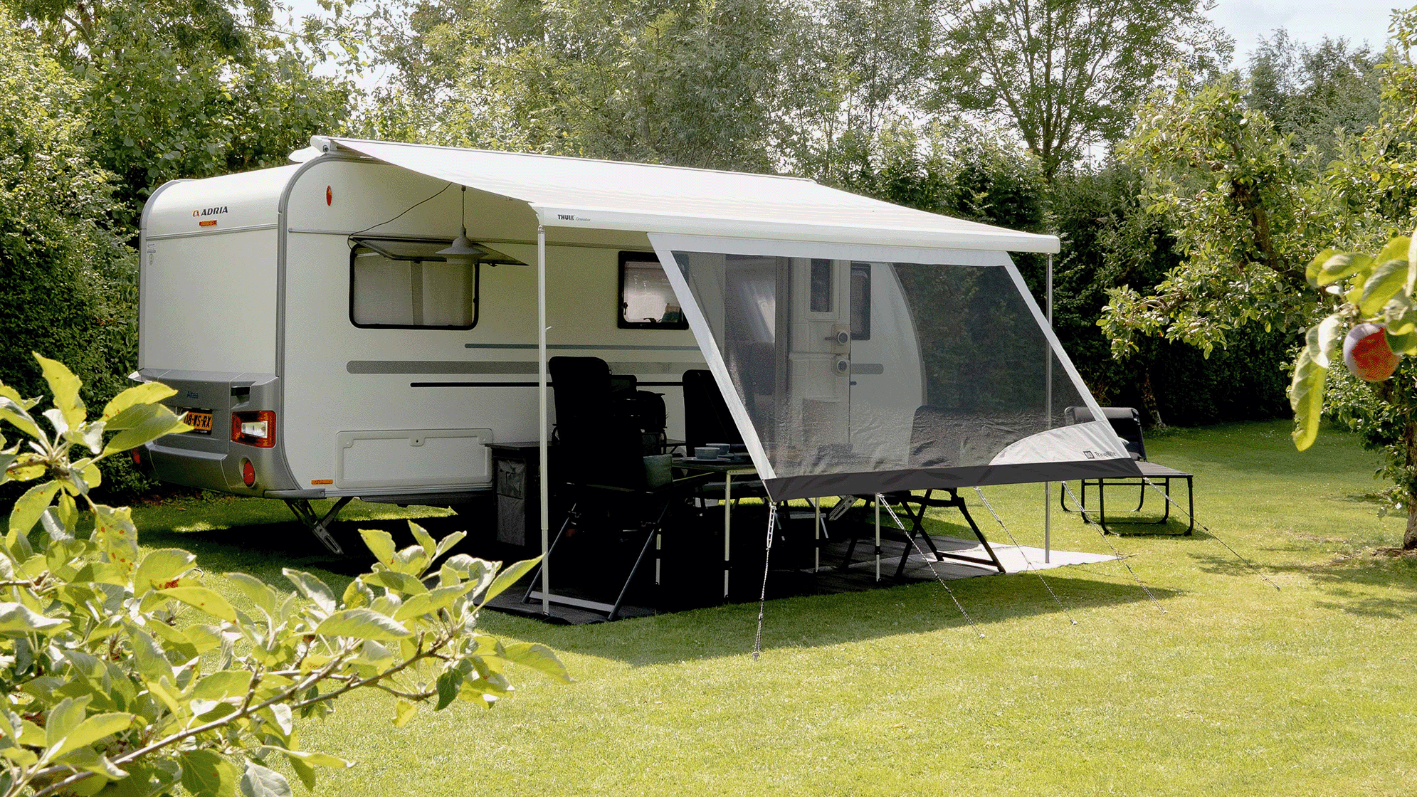 Isola sun shade voorkant 3,80x1,70m afbeelding 2