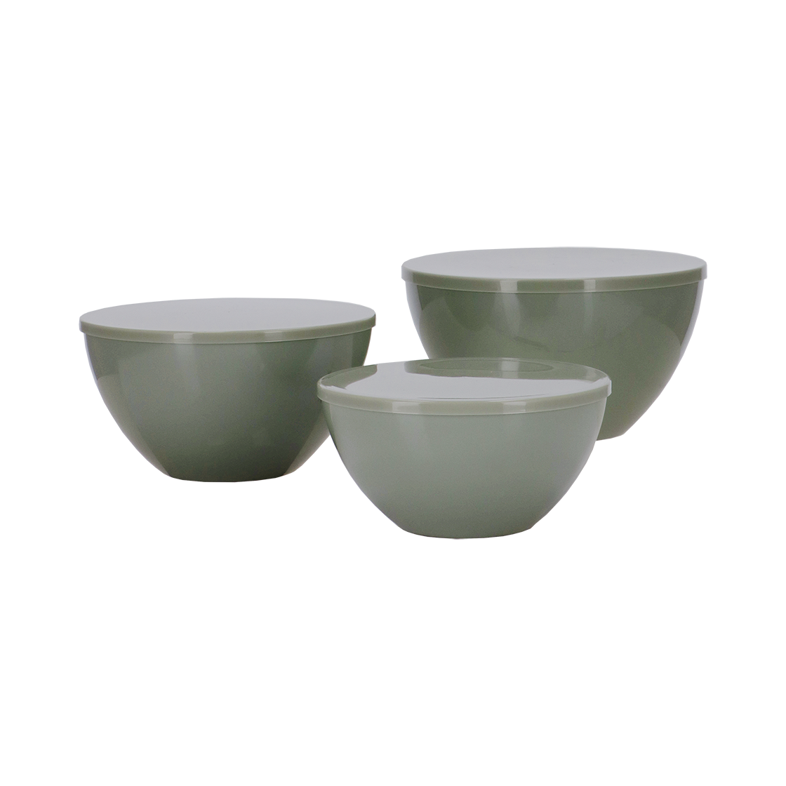 Palma schalen set green 6-delig