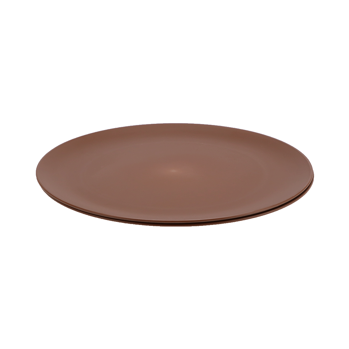 Nova dinerbord Ã¸25,5cm cacao 2 stuks
