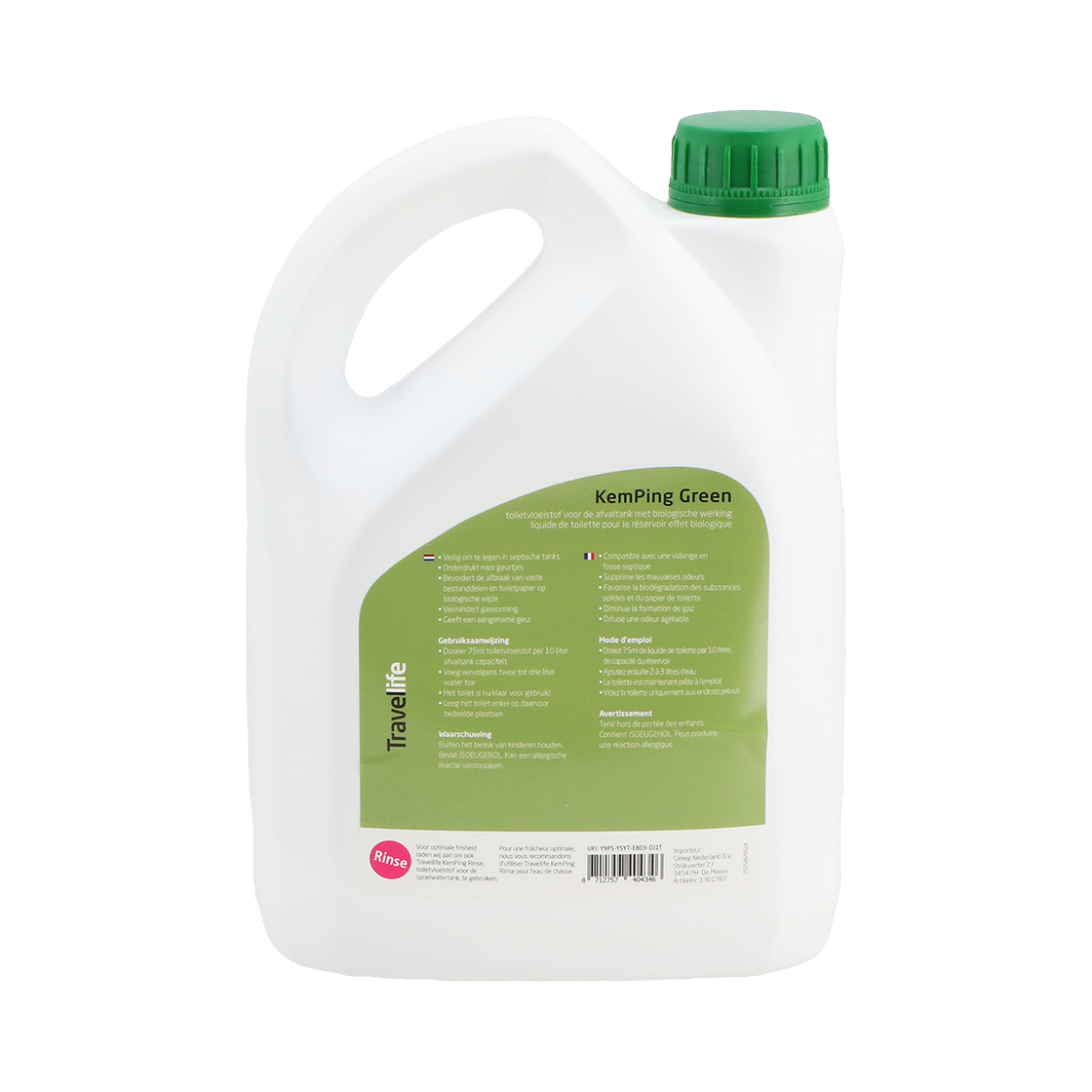 KemPing Green toiletvloeistof 2L afbeelding 2