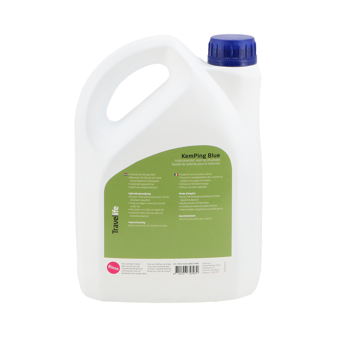 KemPing Blue toiletvloeistof 2L afbeelding 2