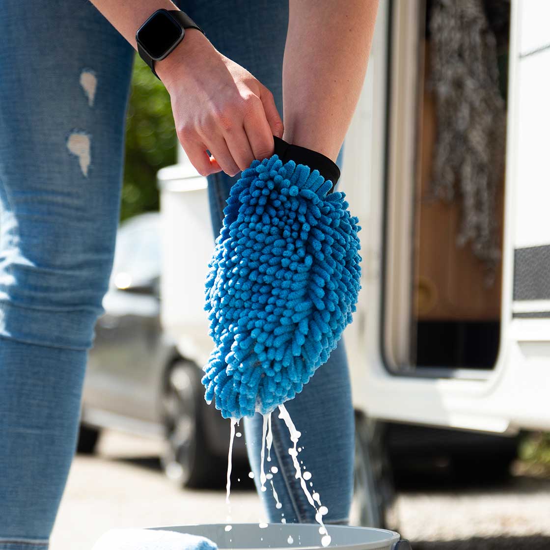 Washandschoen Microvezel afbeelding 2