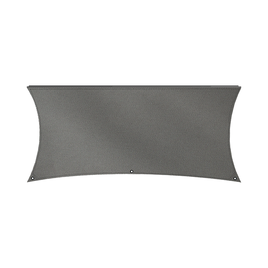Zonnescherm luifel met LED antraciet 250x400cm