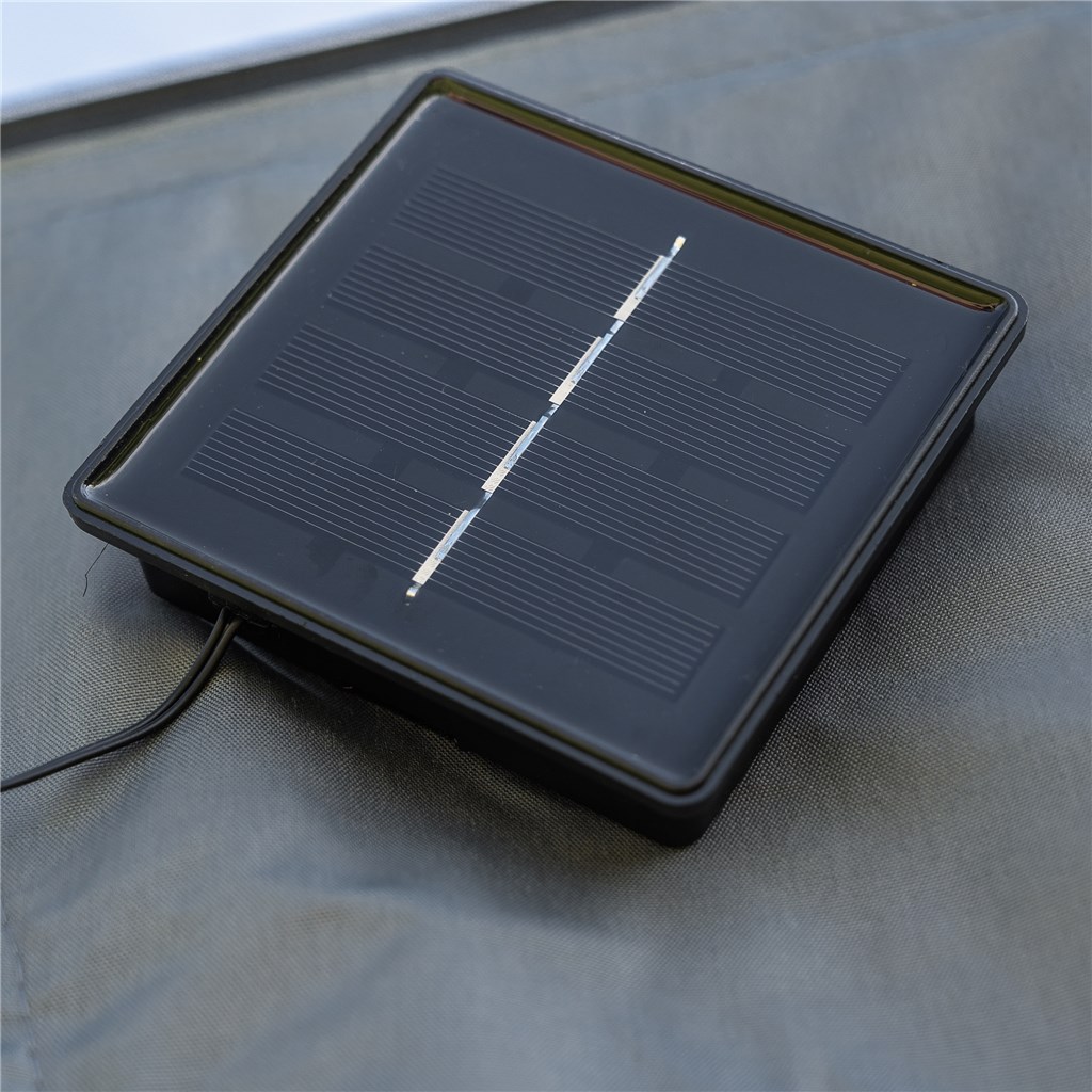Zonnescherm luifel met LED antraciet 250x400cm afbeelding 3