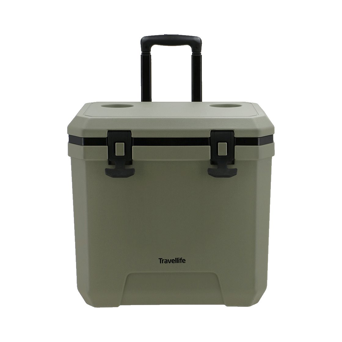 Magnus Koelbox 36 ltr green met wielen