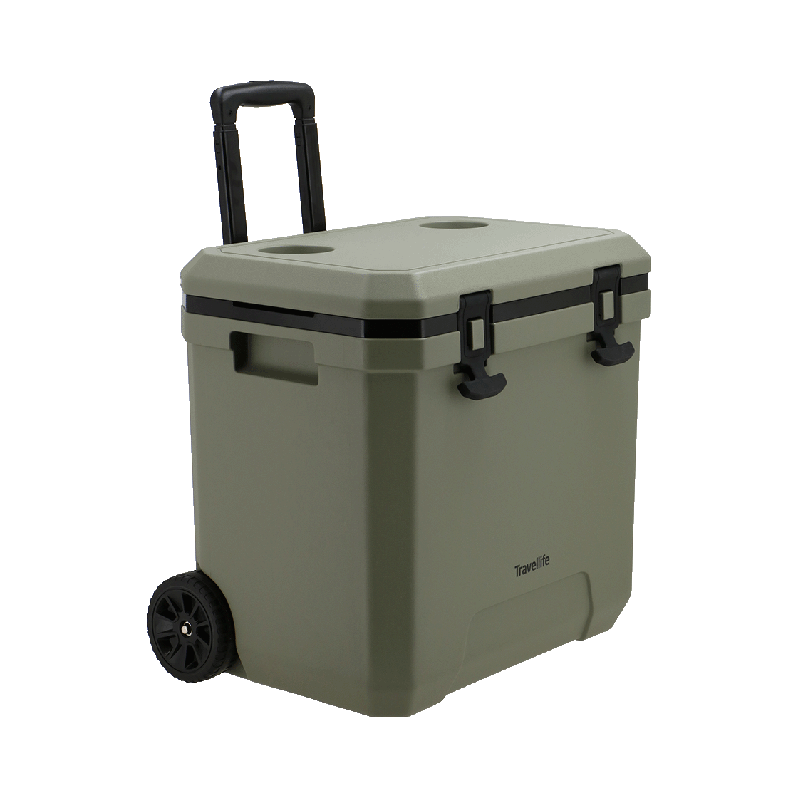 Magnus Koelbox 36 ltr green met wielen afbeelding 2