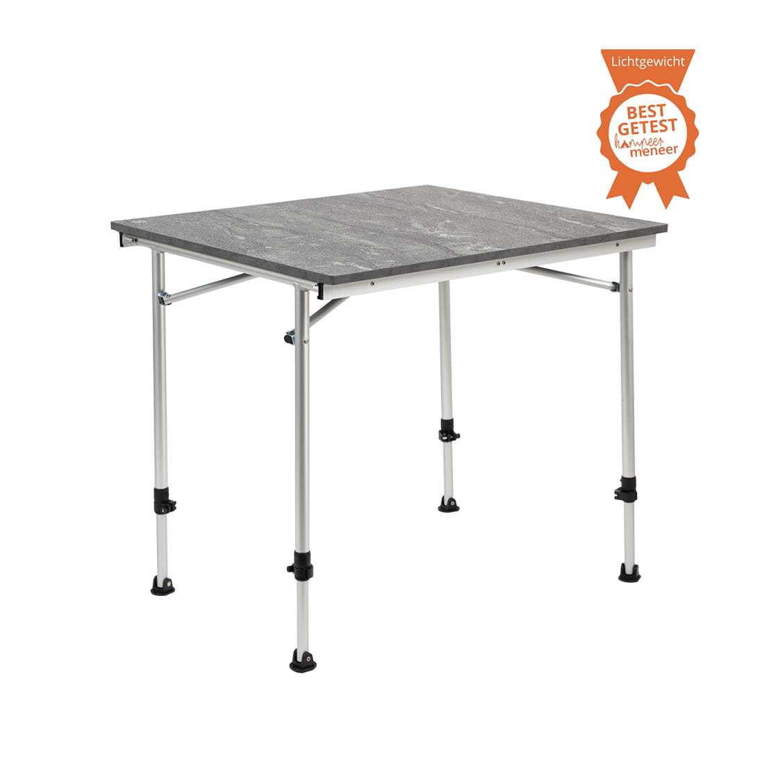 Sorrento tafel uitschuifbaar dark grey 80/110/140cm
