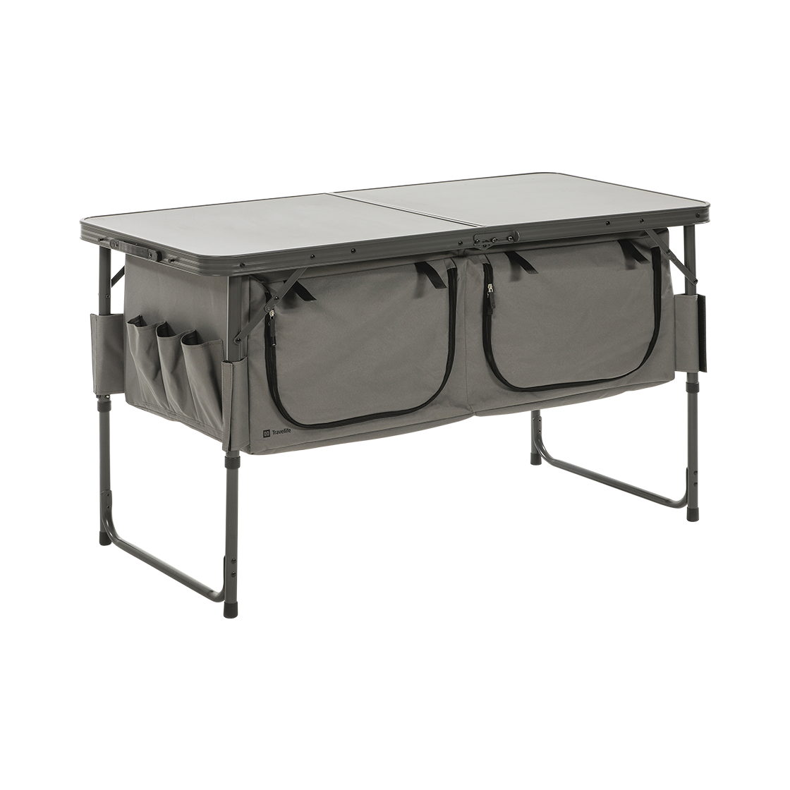 Toledo opbergkast opvouwbaar breed dark grey afbeelding 3