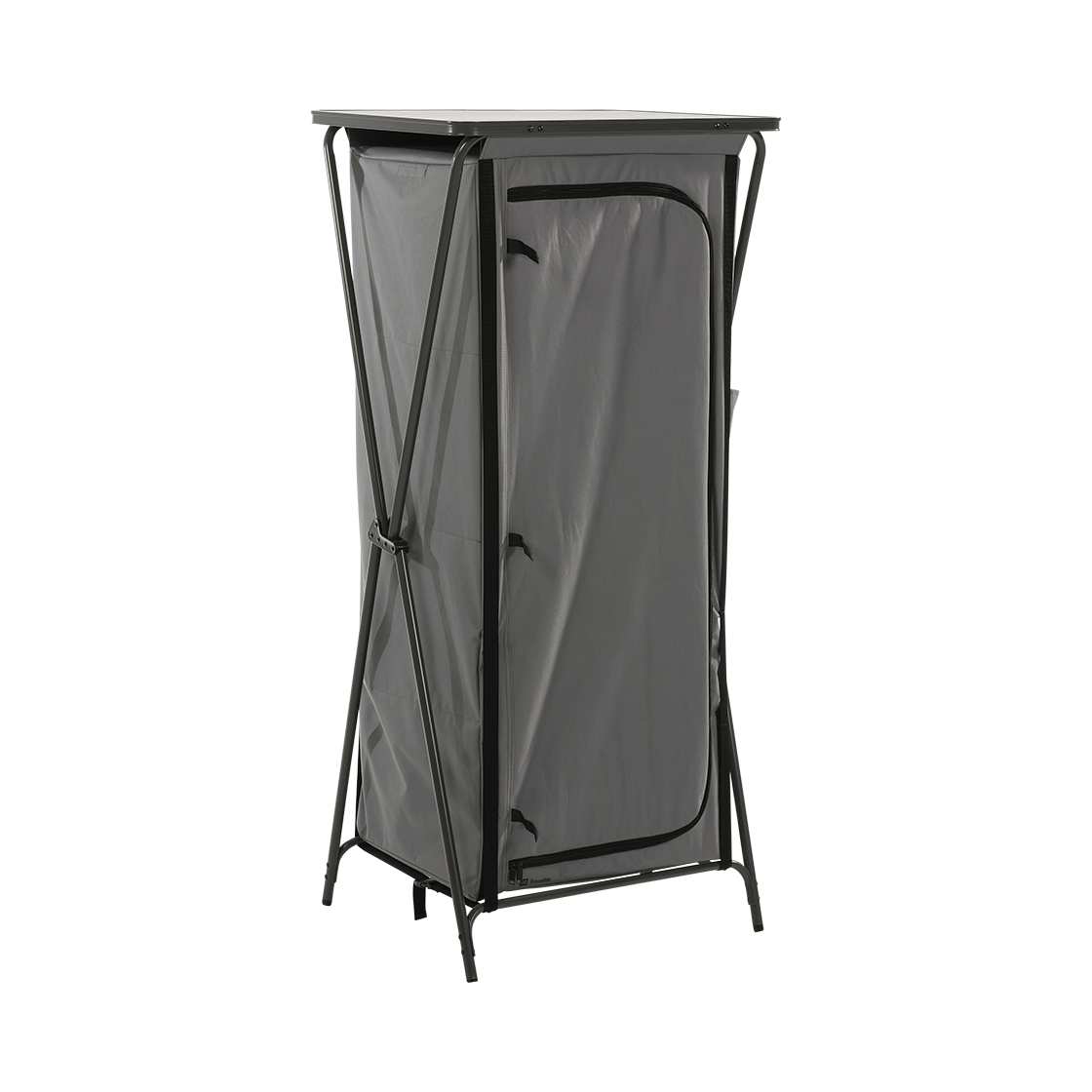 Toledo opbergkast opvouwbaar hoog dark grey afbeelding 3