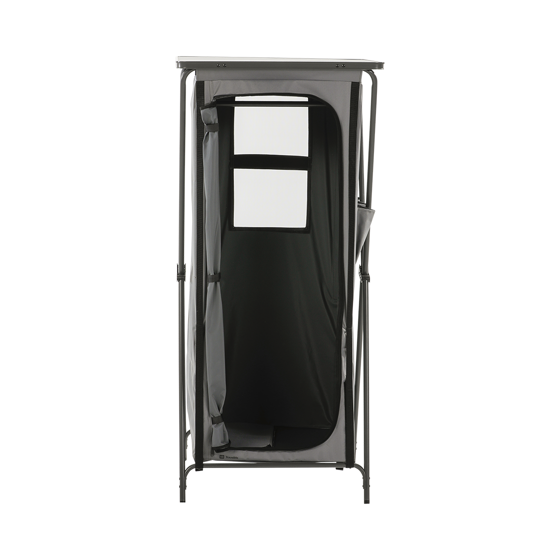 Toledo opbergkast opvouwbaar hoog dark grey afbeelding 5