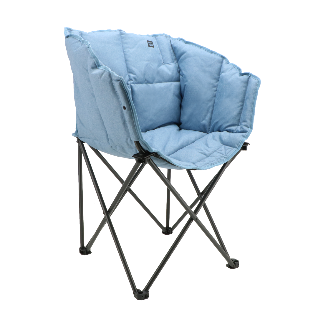 Lago stoel cross wave blue