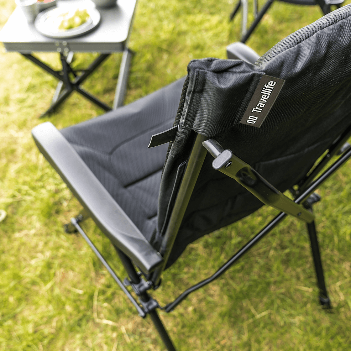 Barletta stoel cross dark grey afbeelding 2