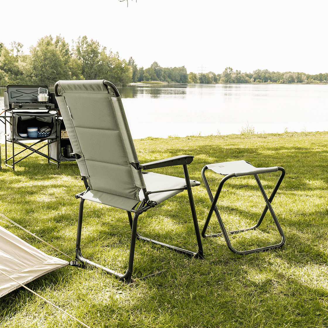 Lago stoel compact moss green afbeelding 2