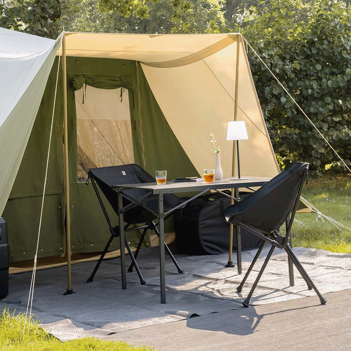 Finn stoel lichtgewicht black afbeelding 3