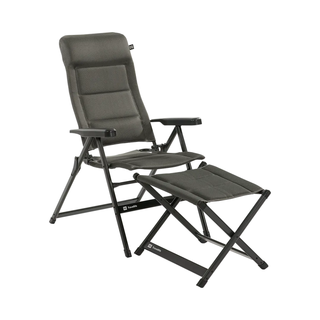 Barletta voetenbank dark grey afbeelding 4