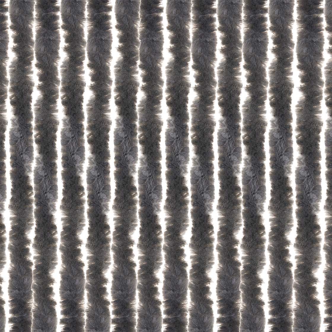 Chenille grijs 90x205cm