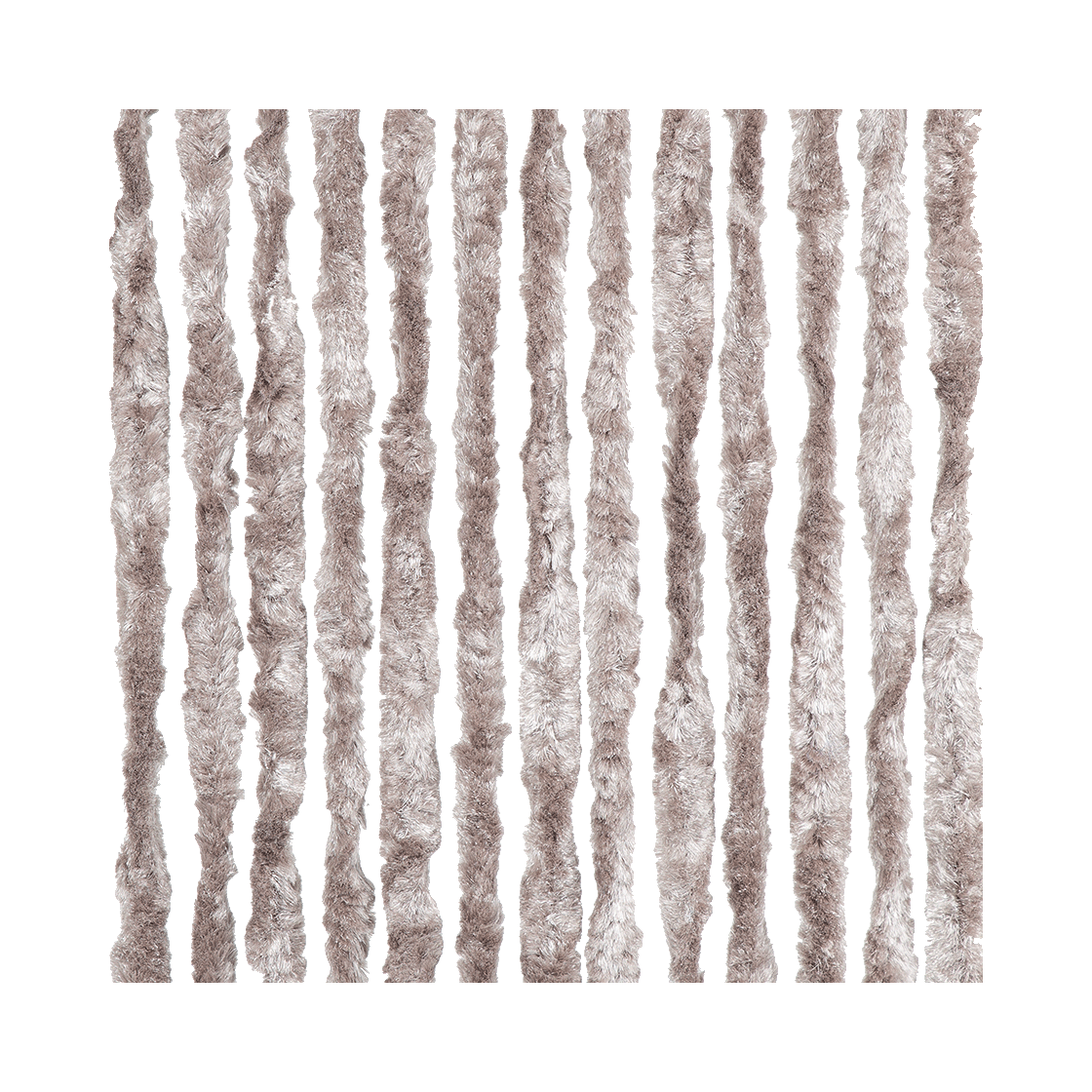 Chenille grey 56x185 cm afbeelding 2