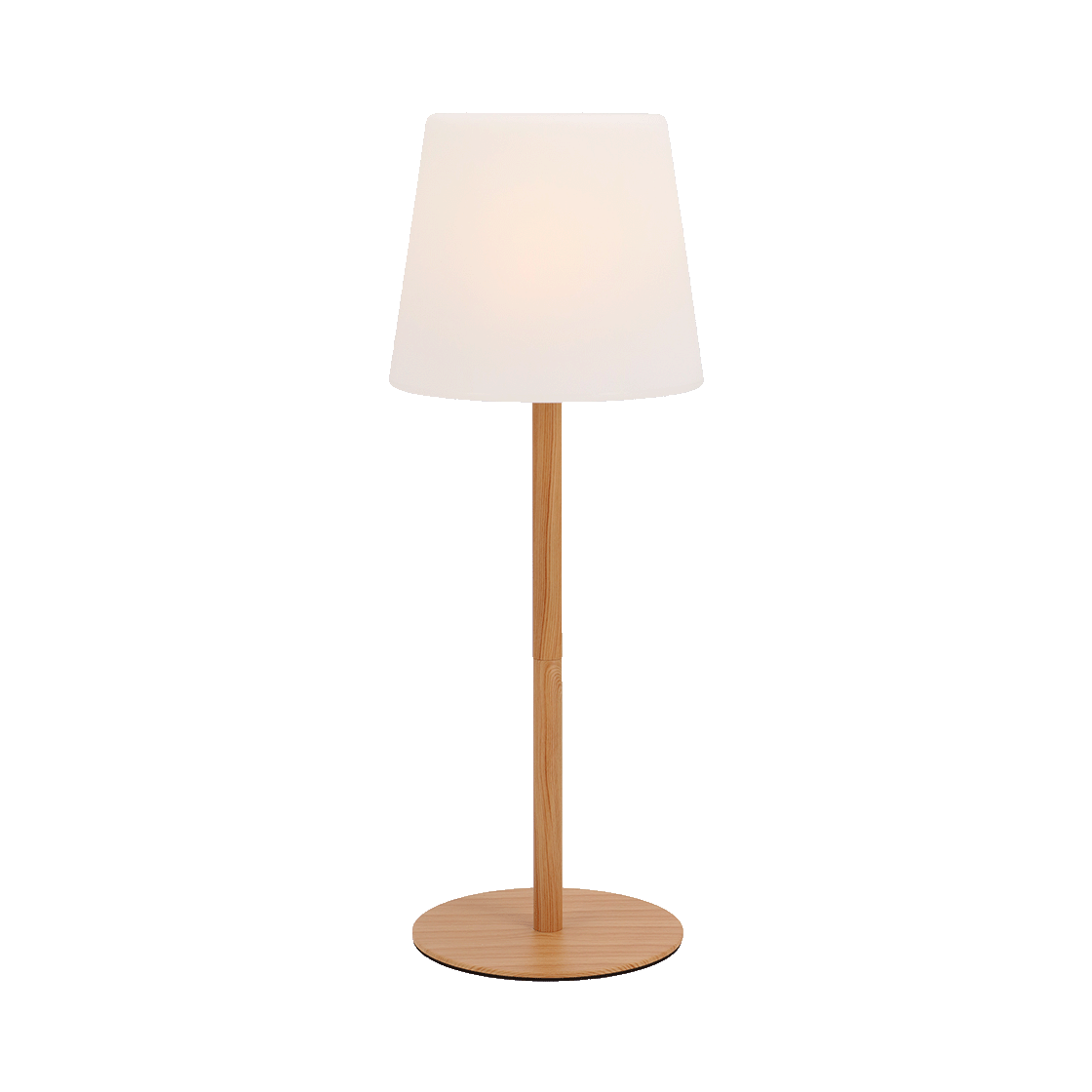 Elin lamp woodlook/white afbeelding 3