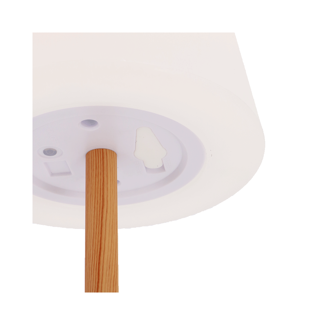 Elin lamp woodlook/white afbeelding 4